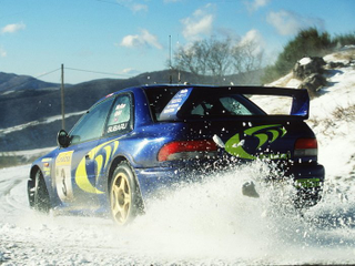 Illustration for article titled I love driving my car in the snow
